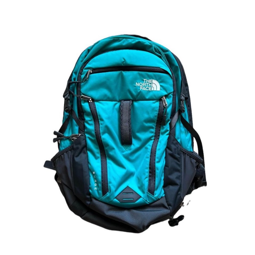 The North Face Flex Vent Padded Backpack Teal/Grey SURGE